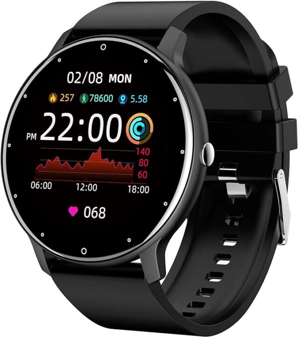 Smartwatch Relógio Inteligente My Watch I Fit Haiz Tela Full Touch 1.28 Resistente à Água IP67 com Modos Esportivos e Recebimento de Notificações