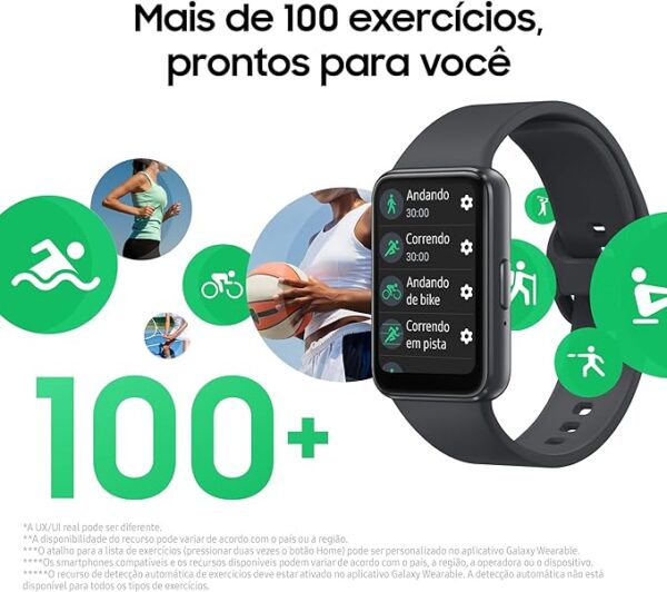 Smartwatch Samsung Galaxy FIT3 Display 1.6